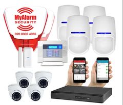 Ultimate Package CCTV Intruder Alarm System £1549