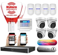 Supreme Package CCTV and Intruder Burglar Alarm System £2,548