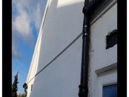 Neat Conduit On A CCTV System Installation In Bexley