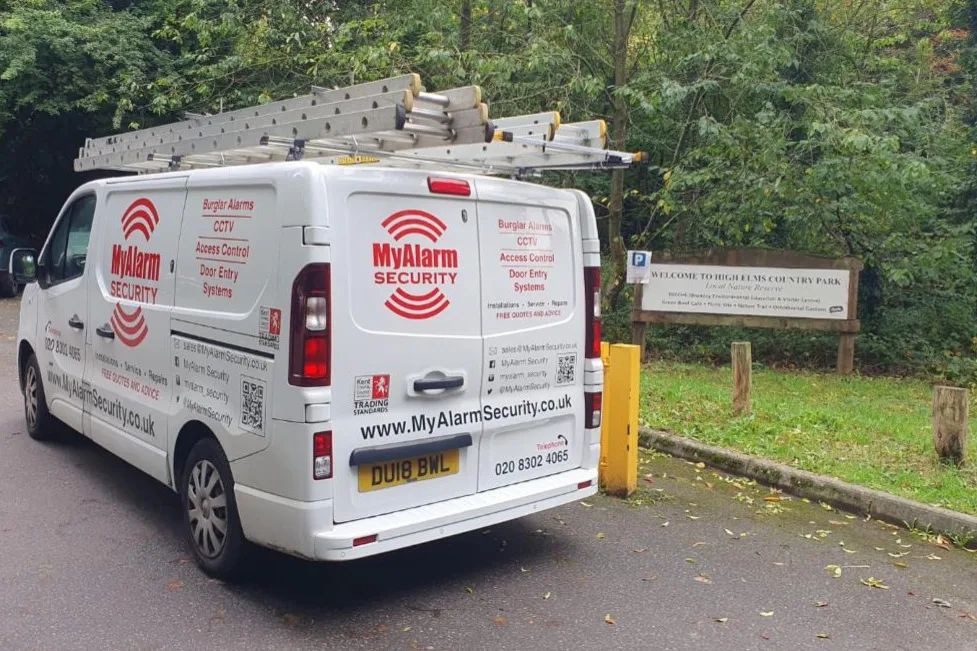 Burglar Alarm Company Van Orpington CCTV Orpington Alarm Service Battery Orpington